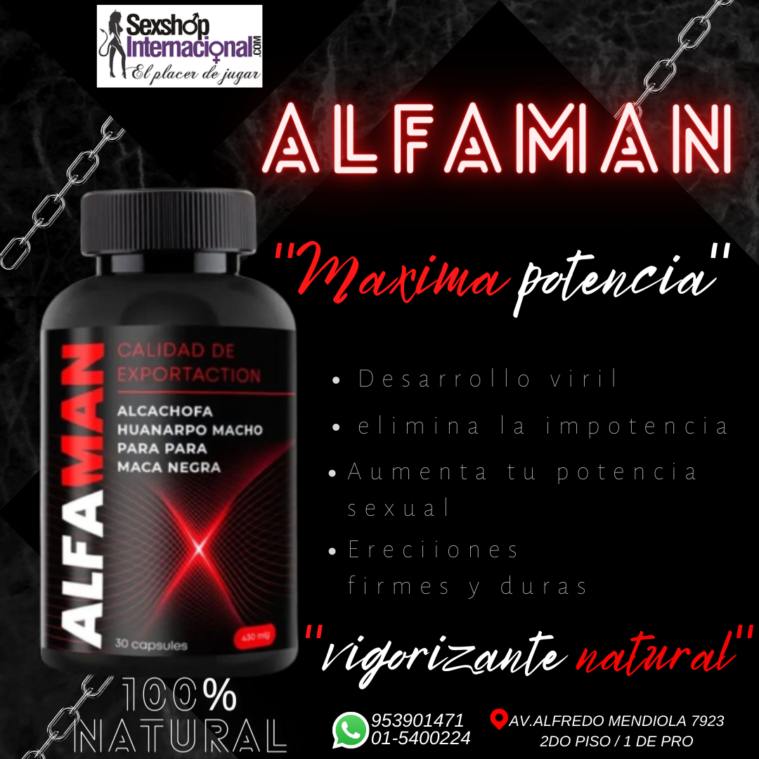 ALFAMAN POTENCIA SEXUAL LOS OLIVOS